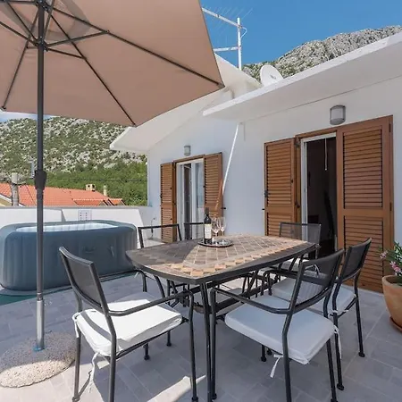 Panoramico With Jacuzzi Apartman Brela